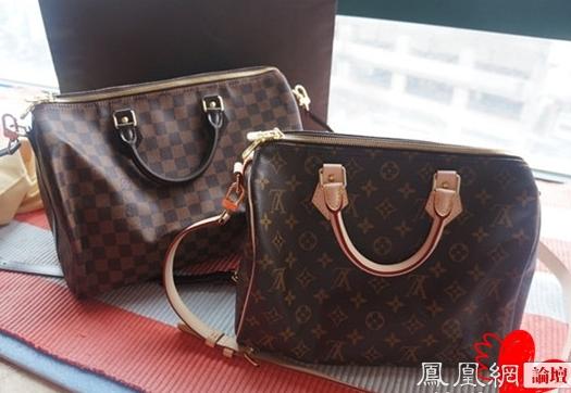 香港败LV带肩带Speedy30 三彩Judy