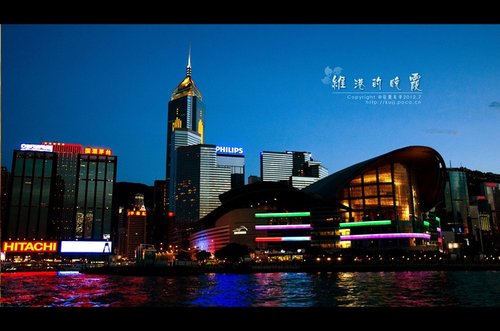 维港的晚霞--如电影般画面