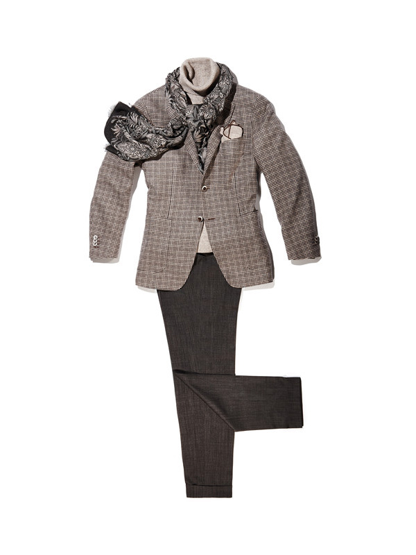 纵情自然 Canali 2012秋冬驼色系列新品
