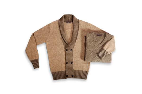 纵情自然 Canali 2012秋冬驼色系列新品