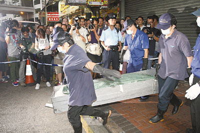 内地女子在香港疑遭割喉裸死 警方一度大为紧张 