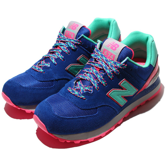 香港购物：浮夸用色！New balance WL574BFP 