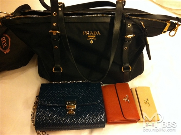 香港扫货归来，PRADA，TOD'S小晒晒~~ 