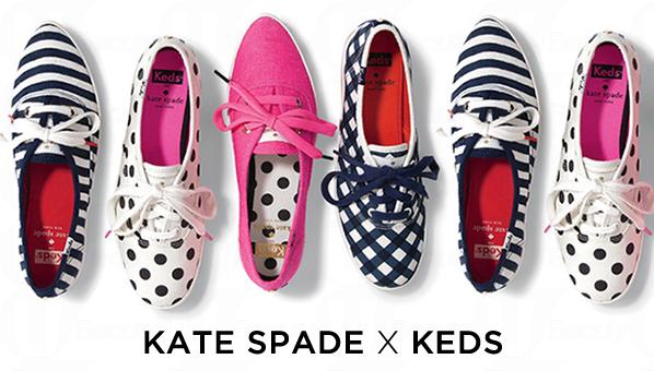 香港购物：Kate Spade X 美国鞋履品牌Keds──不会老的小经典