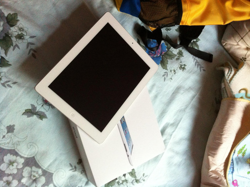 晒一晒香港刚买的NEW IPAD