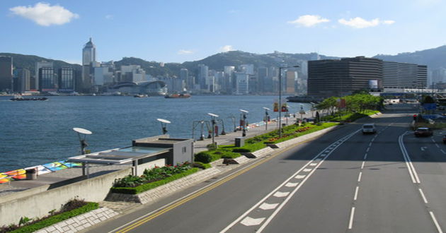 香港尖沙咀海滨公园
