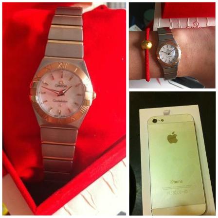 香港晒货：HK一日游 果断收iPhone 5+欧米茄腕表
