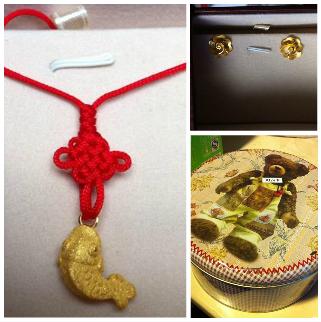 香港晒货：收金小鲤鱼+小熊饼干等