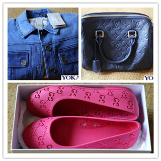 全家香港游 晒晒入手的LV包包、burberry包包、Gucci鞋子