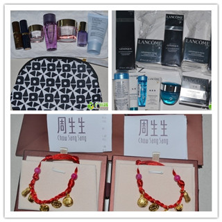 香港晒货：周生生BB手绳+护肤妆品