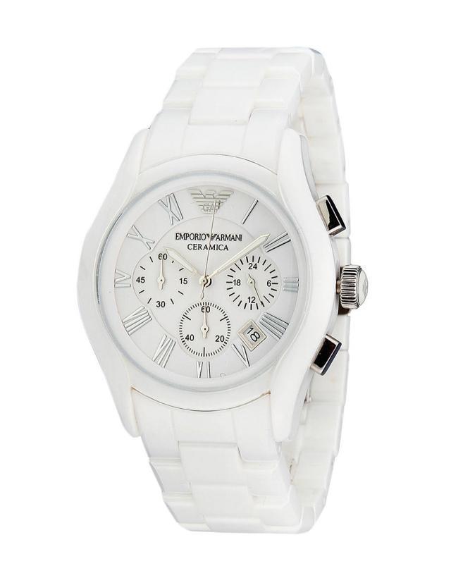 香港代购 安普里奥&阿玛尼 经典时尚陶瓷男表