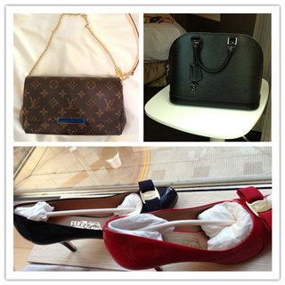 香港购物满载而归：LV 、FERRAGAMO、CHANEL