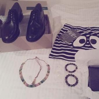 香港晒货：HK出差小败巴西碧玺项链