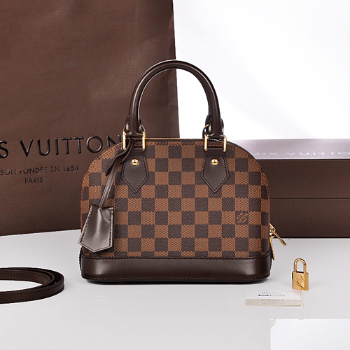 香港专柜代购正品2013年新款女包 LV ALMA B