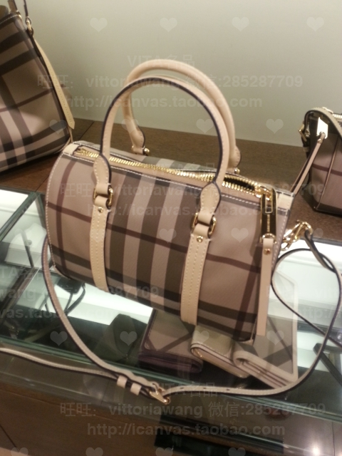 香港代购巴宝莉Burberry秋冬新款女包手提包格