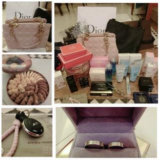香港购物住豪华套房败BV DIOR
