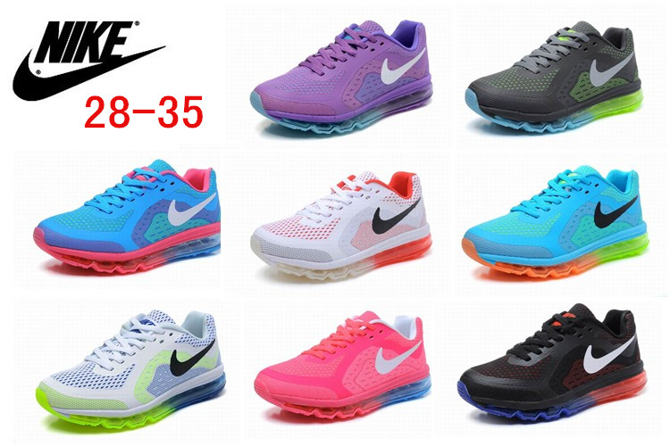 代购专柜正品耐克Air Max 2014童鞋 气垫跑步