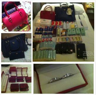 香港血拼豪败周大福salad agnesb