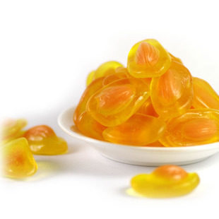 优之良品德国进口橡皮糖 果汁软糖QQ糖 黄芒果