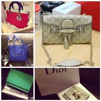 香港晒货：10100港币入Gucci金色全皮小包