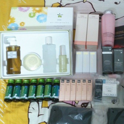 香港晒货：2.22号上水沙田收兰蔻 SKII DHC等