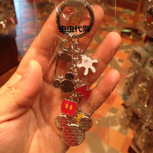 正品代购香港迪士尼 钥匙扣 卡通钥匙扣 个性钥