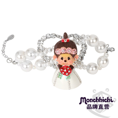 结婚饰品婚礼物正品新娘蒙奇奇首饰心形水晶框