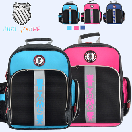 正品香港YOME 123年级男女小学生书包 护脊超