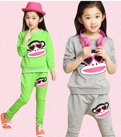 香港正品代购 大嘴猴童装 2014春装女童中大童