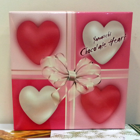 香港代购 零食物语 心形巧克力4粒装26g 情人节