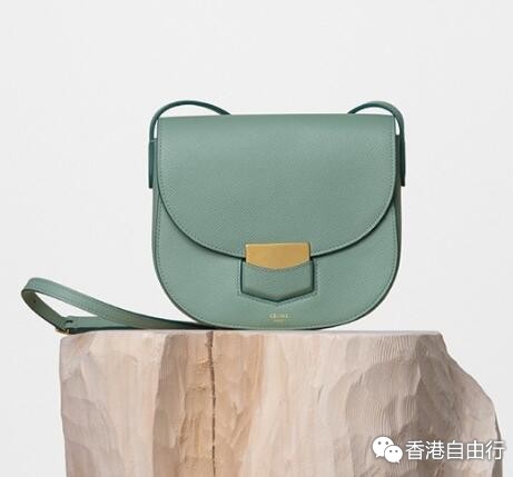 香港时尚：Céline也加入粉色行列推出湖水粉绿新色手袋！你心动了吗？