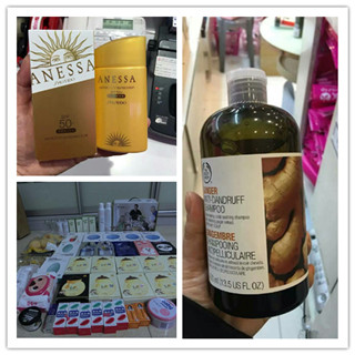 香港晒货：上周六过港拖面膜归来晒一晒宝贝（春雨面膜、SNP、The body shop、安耐晒等）