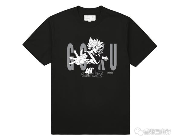 香港购物播报：龙珠来袭！:CHOCOOLATE x DRAGONBALL Z联名系列T恤