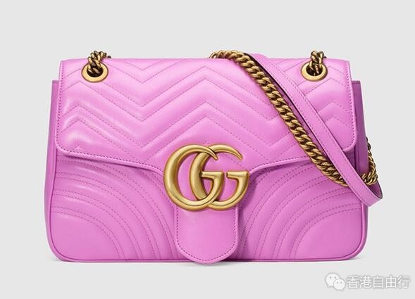 香港时尚导购：达人都在用！最近好红的Gucci「GG Marmont Matelassé 」链条包