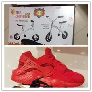 香港晒货：这次专门去HK购买NIKE运动鞋和港版原装micro小孩平衡车晒晒