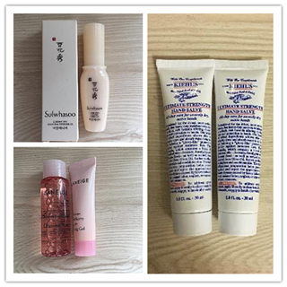 香港晒货：奔走HK采购晒晒买到的各类护肤品小样（科颜氏、雅诗兰黛、兰芝等）