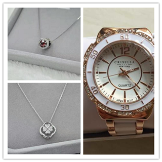 香港晒货：专门赴港带回来正生纯银饰品和卡思丽手表