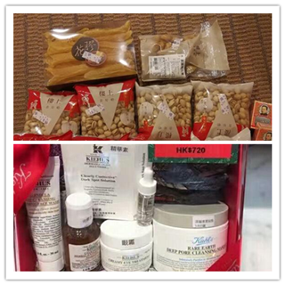 香港晒货：前两天过港买东西楼上和科颜氏回来分享一下