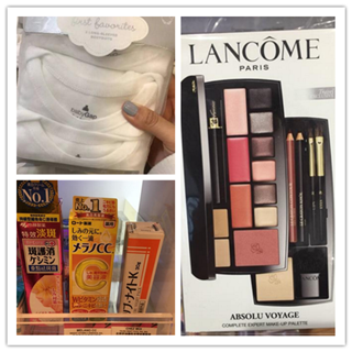 香港晒货：昨天HK购物回家晒一晒成果（GAP、兰蔻、欧舒丹等）