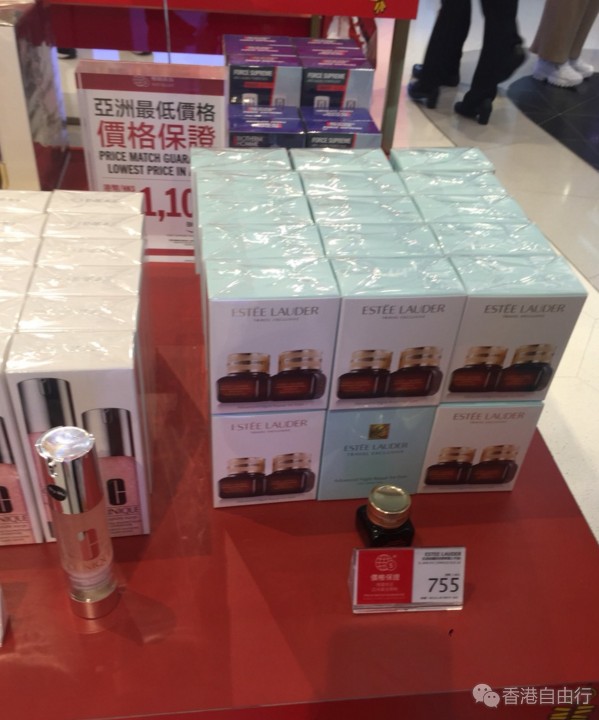 香港晒货：DFS免税店实拍（兰蔻、雅诗兰黛、LA MER、科颜氏、SK II）