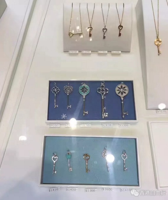 香港晒货：Tiffany专柜多款最新实拍（附价格）