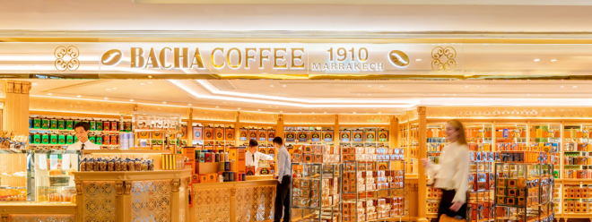 传奇咖啡品牌 Bacha Coffee夿萐咖啡于海港城开设香港旗舰店