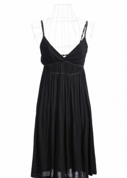 H&M V领吊带连衣裙