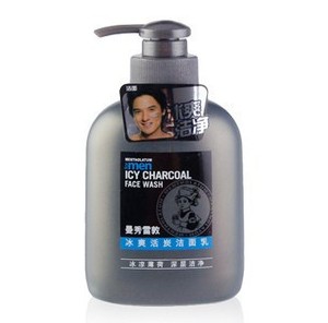 曼秀雷敦 男士 冰爽活炭洁面乳 150ml
